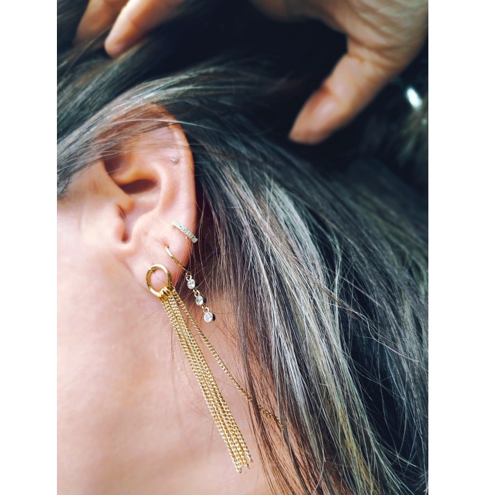 PENDIENTES GISELY GOLD