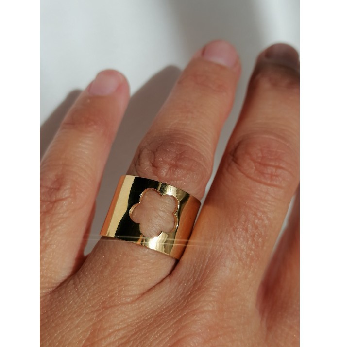 ANILLO FLOWER DELUXE GOLD
